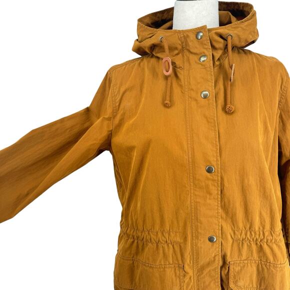 Madewell Dispatch Jacket S Brown AJ076 Canvas Duck Cloth Military Style Durable - Picture 5 of 15